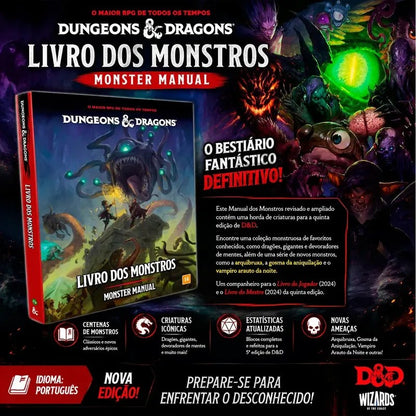 Livro Dungeons & Dragons Livro dos Monstros 5.5e - foto 2