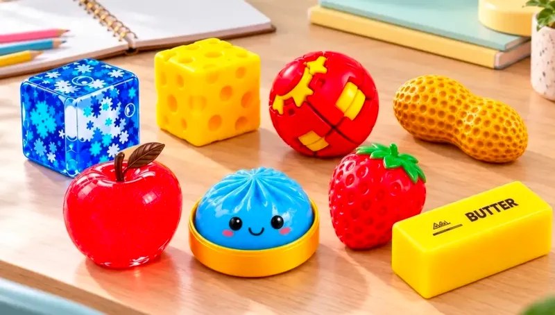 Kit Squishy Fun Box 8 Squishies Sensoriais com 4 Surpresas - foto 2