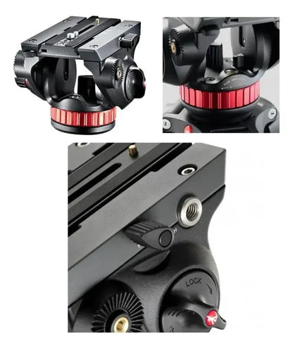 Cabeça Hidráulica para Vídeo Manfrotto MVH502AH - foto 2