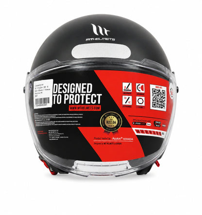Capacete MT Helmets Viale SV S Solid A1 - foto 2
