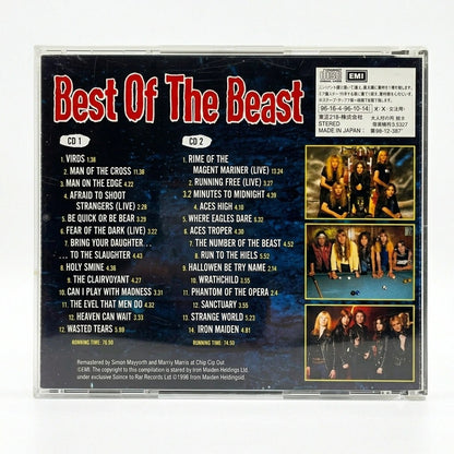 CD Duplo Iron Maiden Best of the Beast Edição Japonesa - foto 2