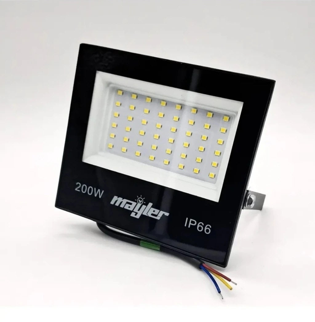 Refletor Holofote LED 200W Branco Frio 6500K à Prova d'Água - foto 2