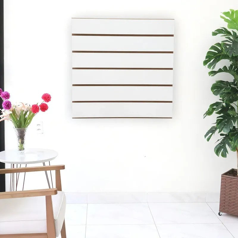 Painel Canaletado Branco 61x61cm com 10 Ganchos - foto 3