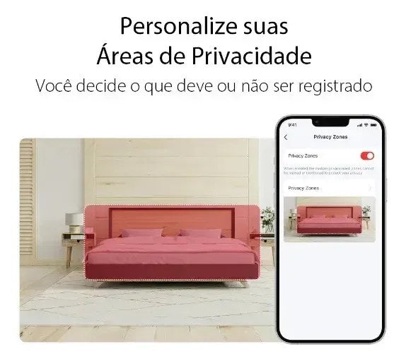 Câmera de Segurança Wi-Fi Mercusys MC210 2K 360° - foto 3