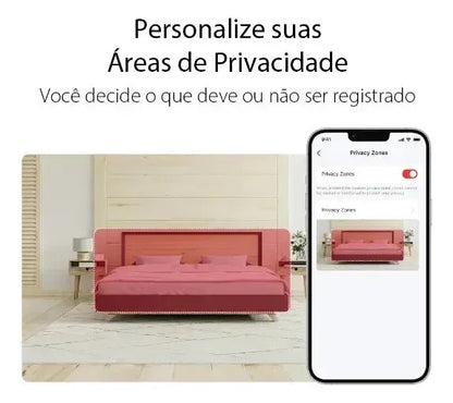 Câmera de Segurança Wi-Fi Mercusys MC210 2K 360° - foto 3