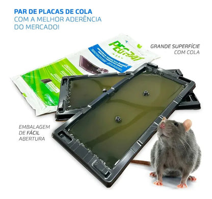 Kit 2 Armadilhas Adesivas Pega-Rato - foto 3