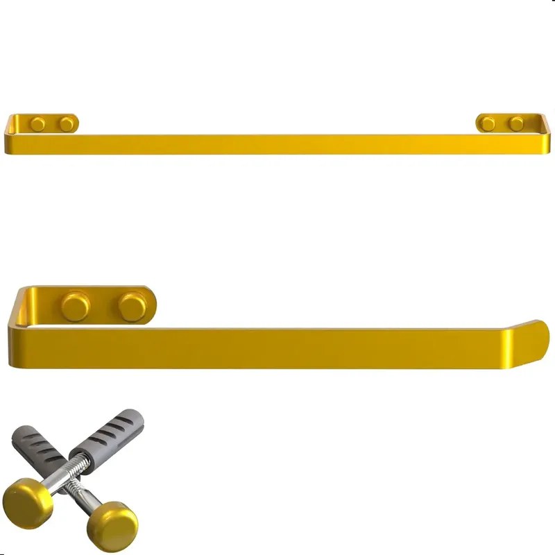 Kit Acessórios para Banheiro 6 Peças Dourado - foto 3