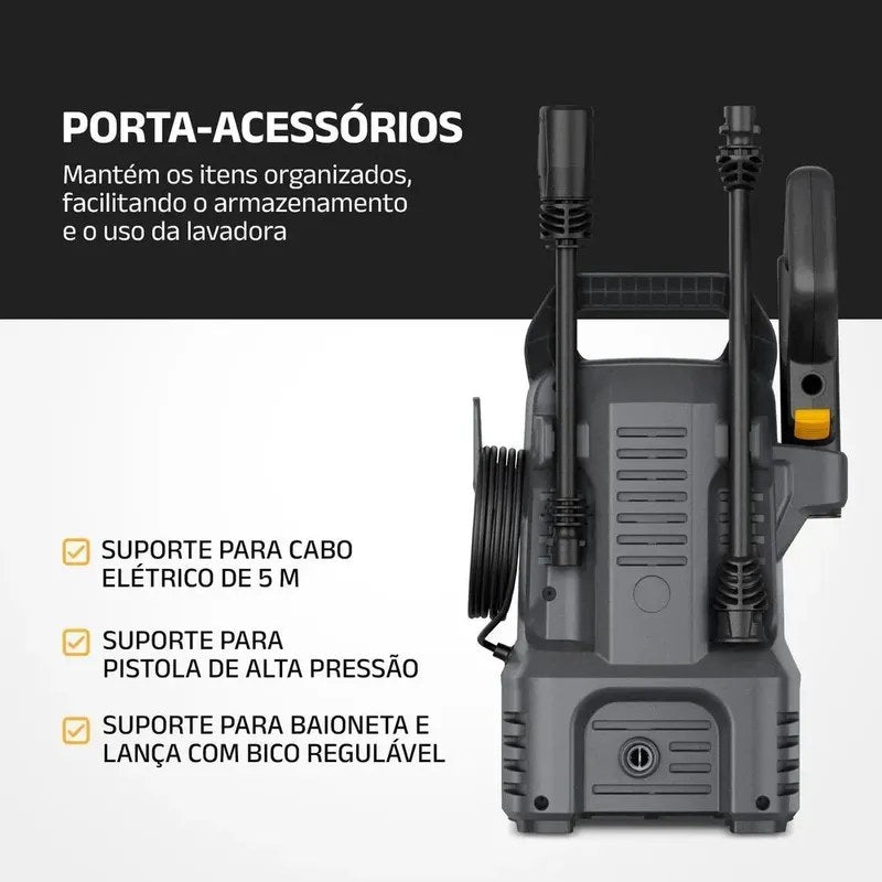 Lavadora de Alta Pressão Mondial LAP-04 1400W 220V - foto 3