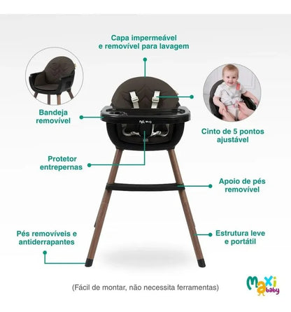 Cadeira de Refeição Maxi Baby Mug Coffee - foto 3