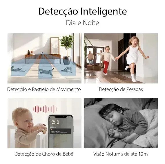 Câmera de Segurança Wi-Fi Mercusys MC210 2K 360° - foto 4