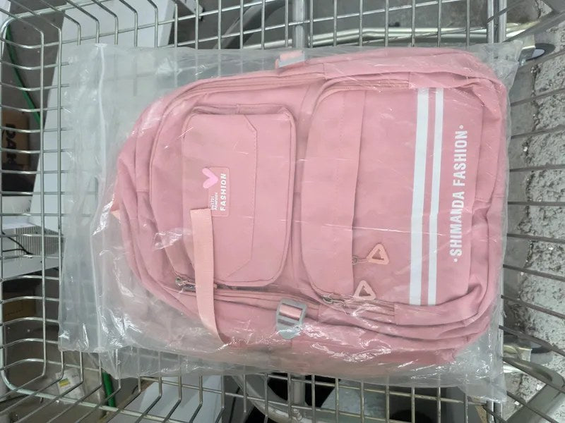 Mochila Feminina Escolar, Trabalho e Viagem 6018B - foto 4